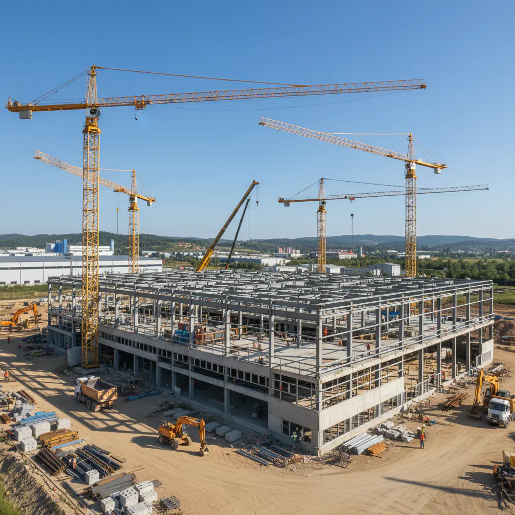 Industrial Construction Site