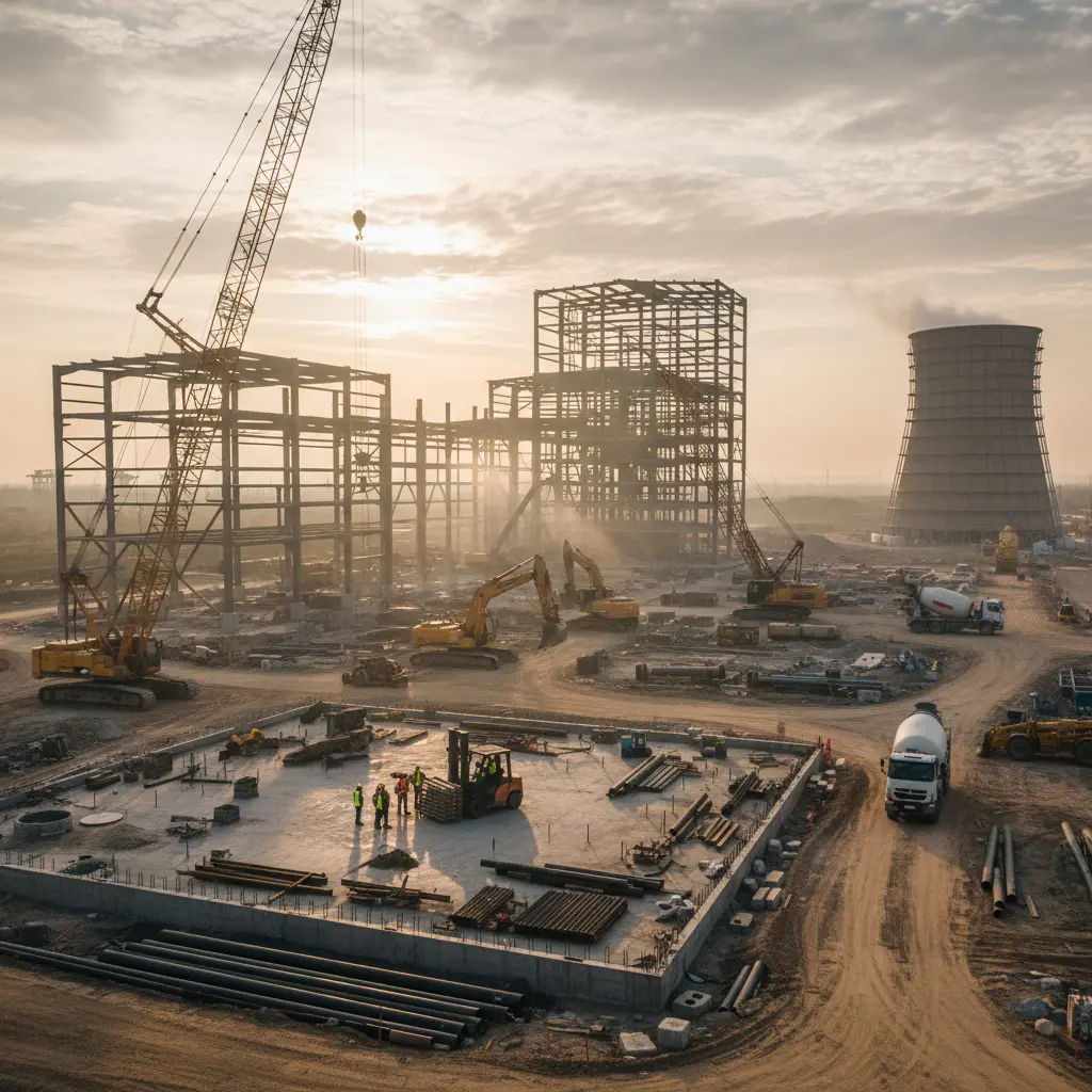 Industrial Construction Site