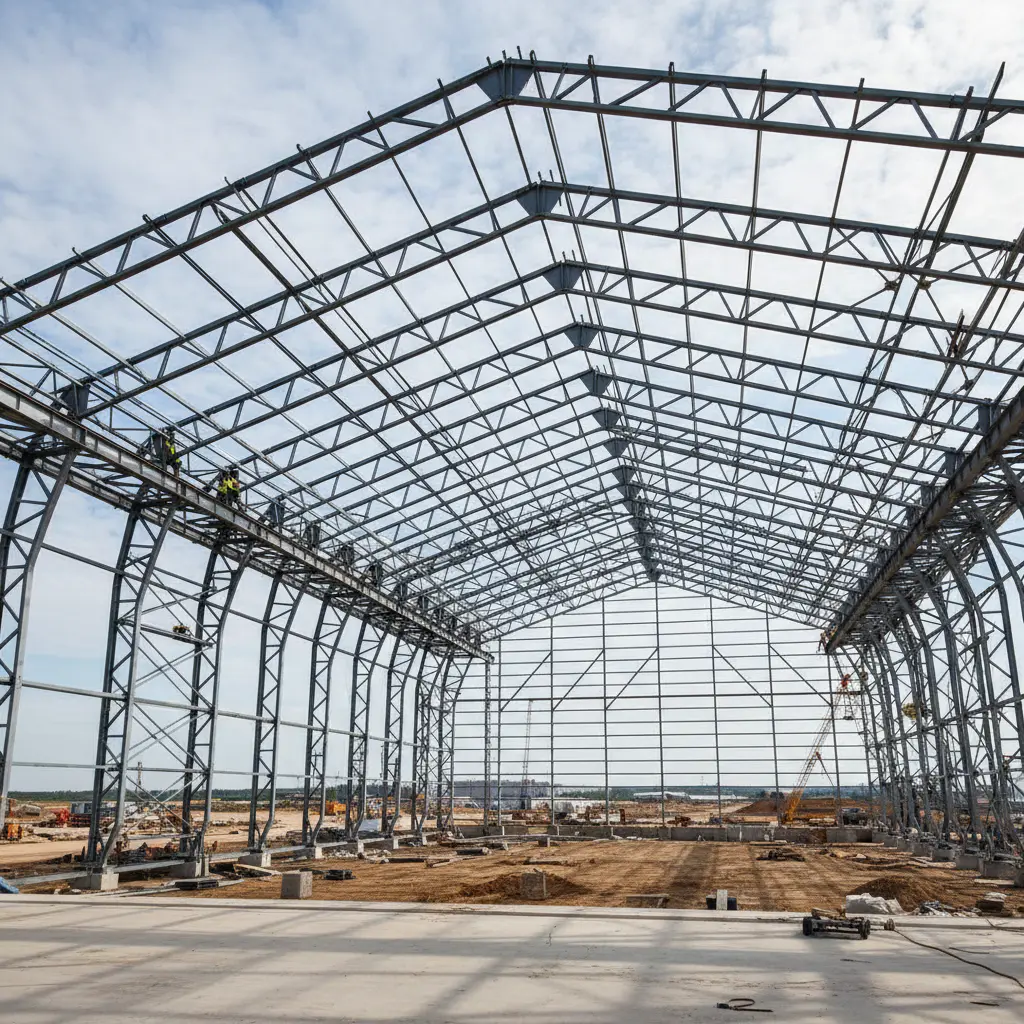 Steel Hangar Framework